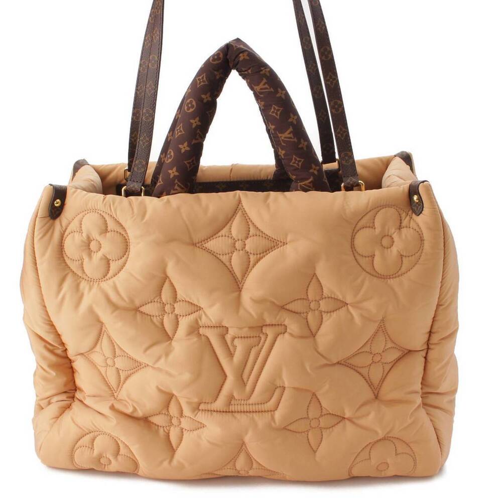 Louis Vuitton LV Pillow Monogram OnTheGo Tote Bag Beige